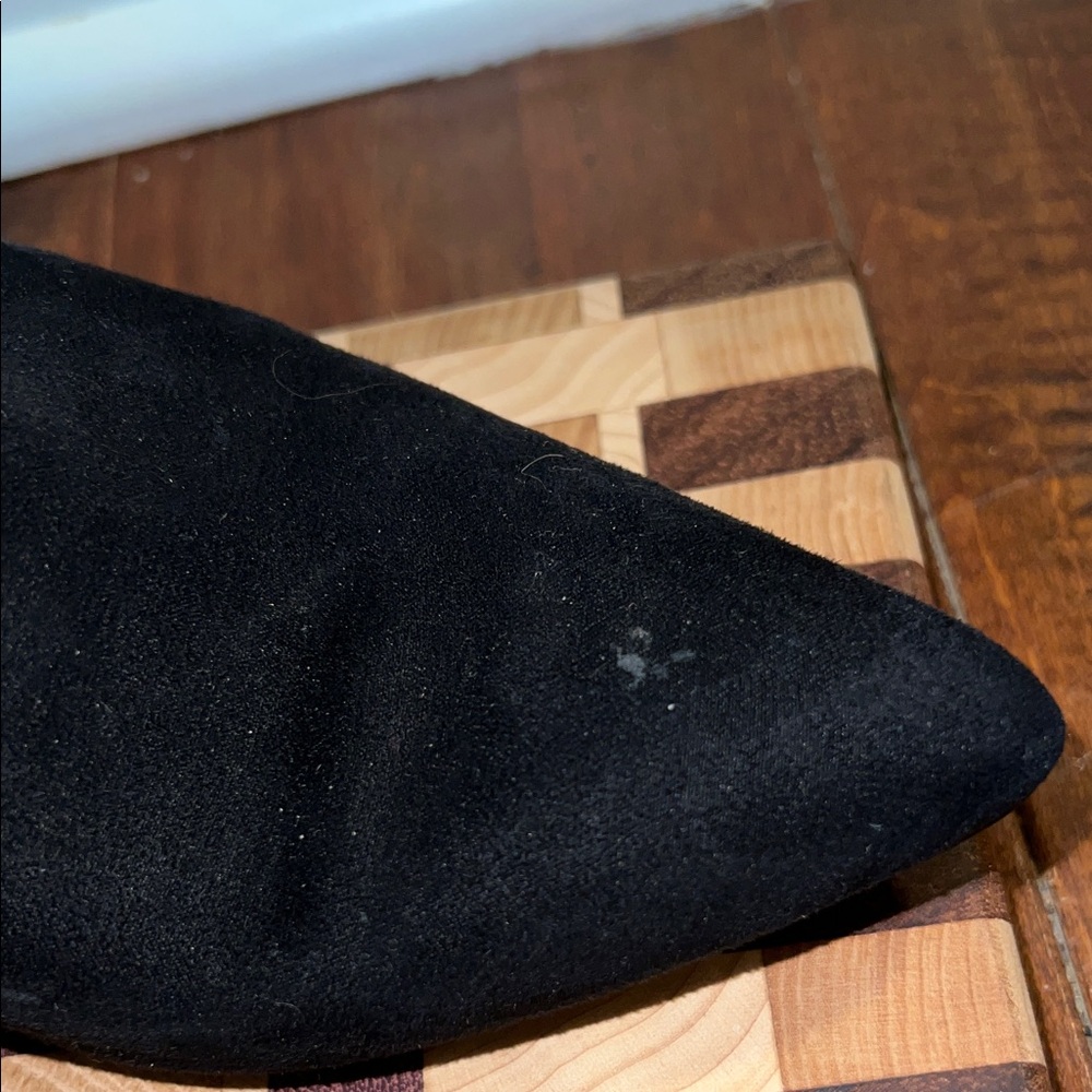Kaari Blue- Black Ankle Booties with Rhinestone heels Sz 8.5 - Picture 6 of 8